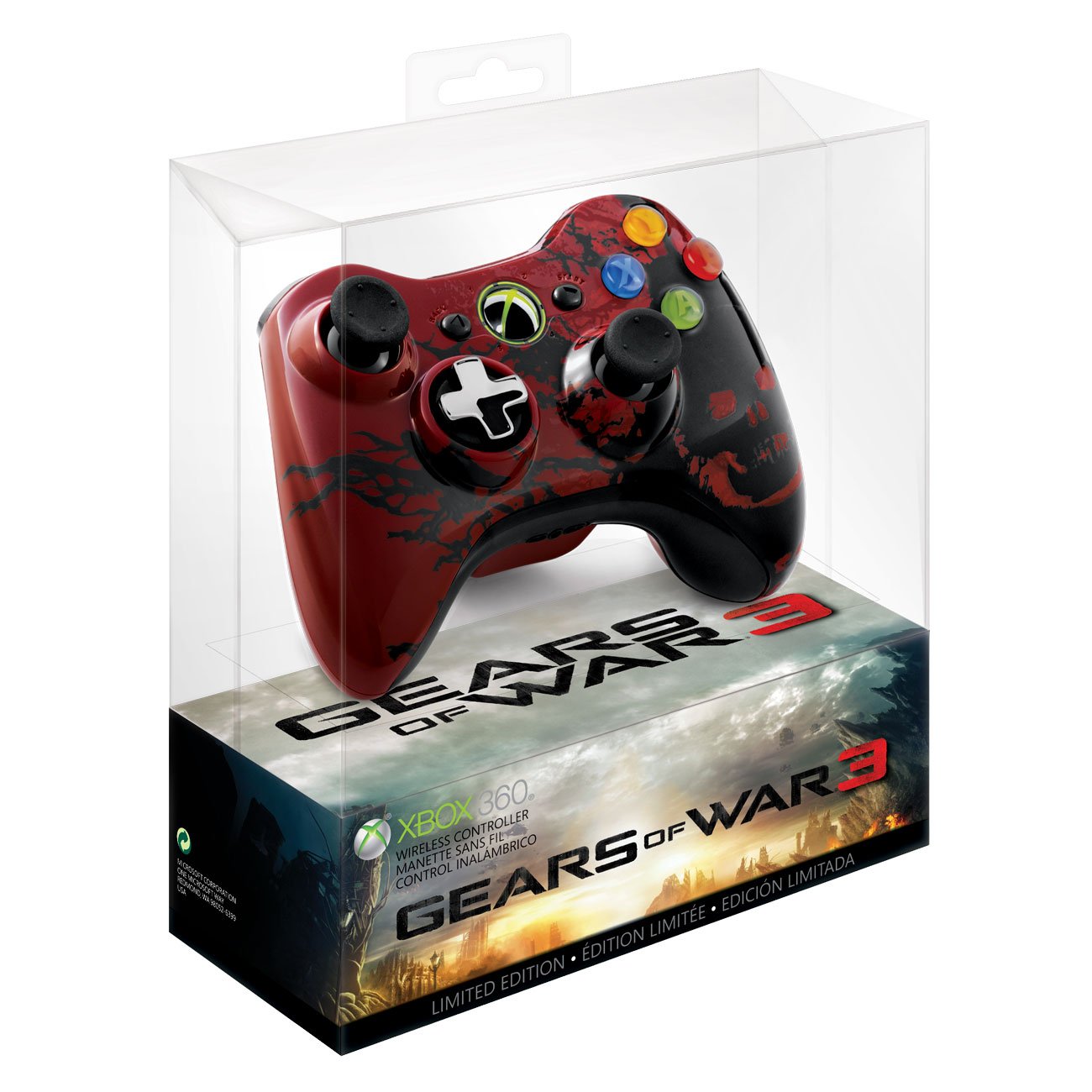 Microsoft 43G-00007 Gears of War 3 Xbox 360 Controller
