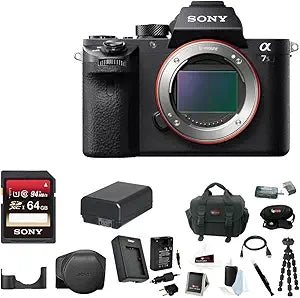 Sony ILCE7SM2B Alpha a7SII - Mirrorless Camera Body w/ SD Card