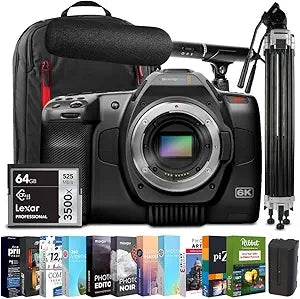 Canon CINECAMPOCHDEF06P Blackmagic Pocket 6K Pro Bundle