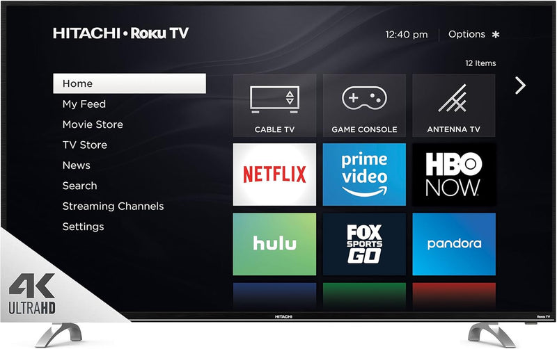 Hitachi 55RH1 55-inch 4K HDR Roku Smart LED TV — main product image