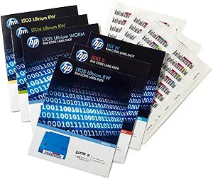 HP Q2013A Ultrium 6 RW Bar Code Label Pack — main product image