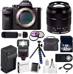 Sony Alpha a7S II Mirrorless Camera + 18-55mm Lens