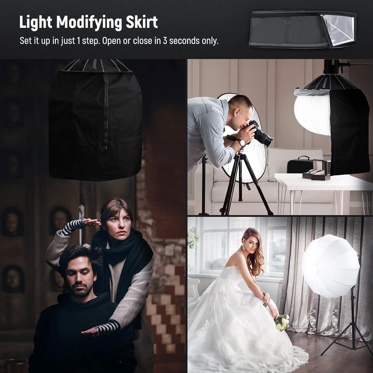 Neewer 10101379 20" Lantern Softbox Bowens Mount