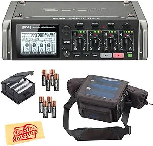 Zoom F4-COMBO-PRO MultiTrack Field Recorder Bundle