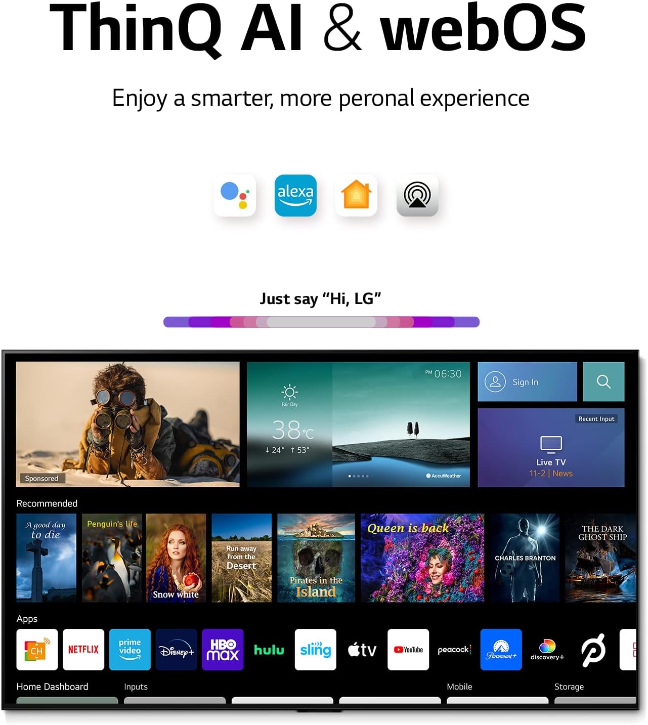 LG 55NANO75UQA 55-Inch NANO75 4K Smart TV