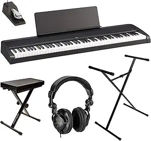 Korg B2 88-Key Digital Piano Bundle with Bench