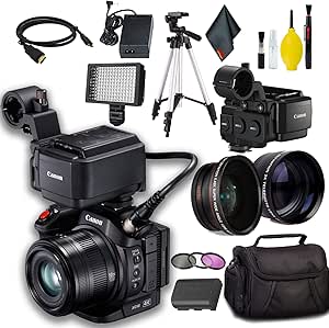 Canon 1456C002 XC15 4K Professional Camcorder Bundle
