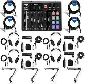 Rode RODECaster Pro Podcast Production Bundle
