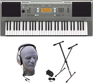 Yamaha PSRE353 Keyboard Bundle with Accessories