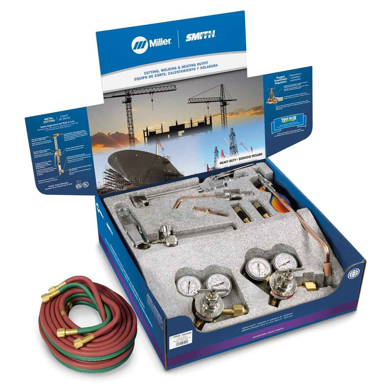 Miller HBA-30300 Heavy Duty Torch Toolbox Outfit Acetylene — main product image