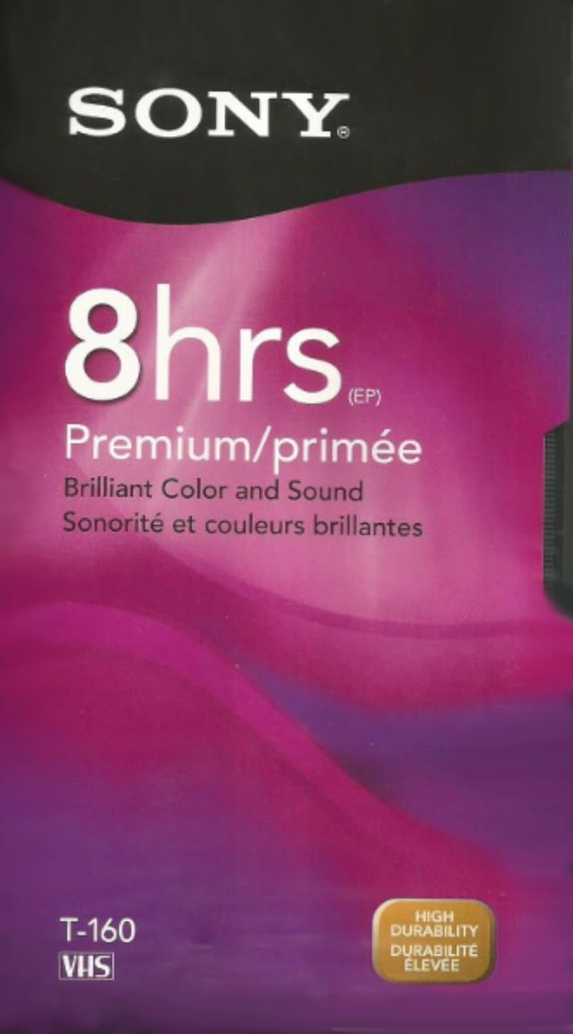 Sony 4T160VF 160-Minute VHS Videocassette 4-Pack