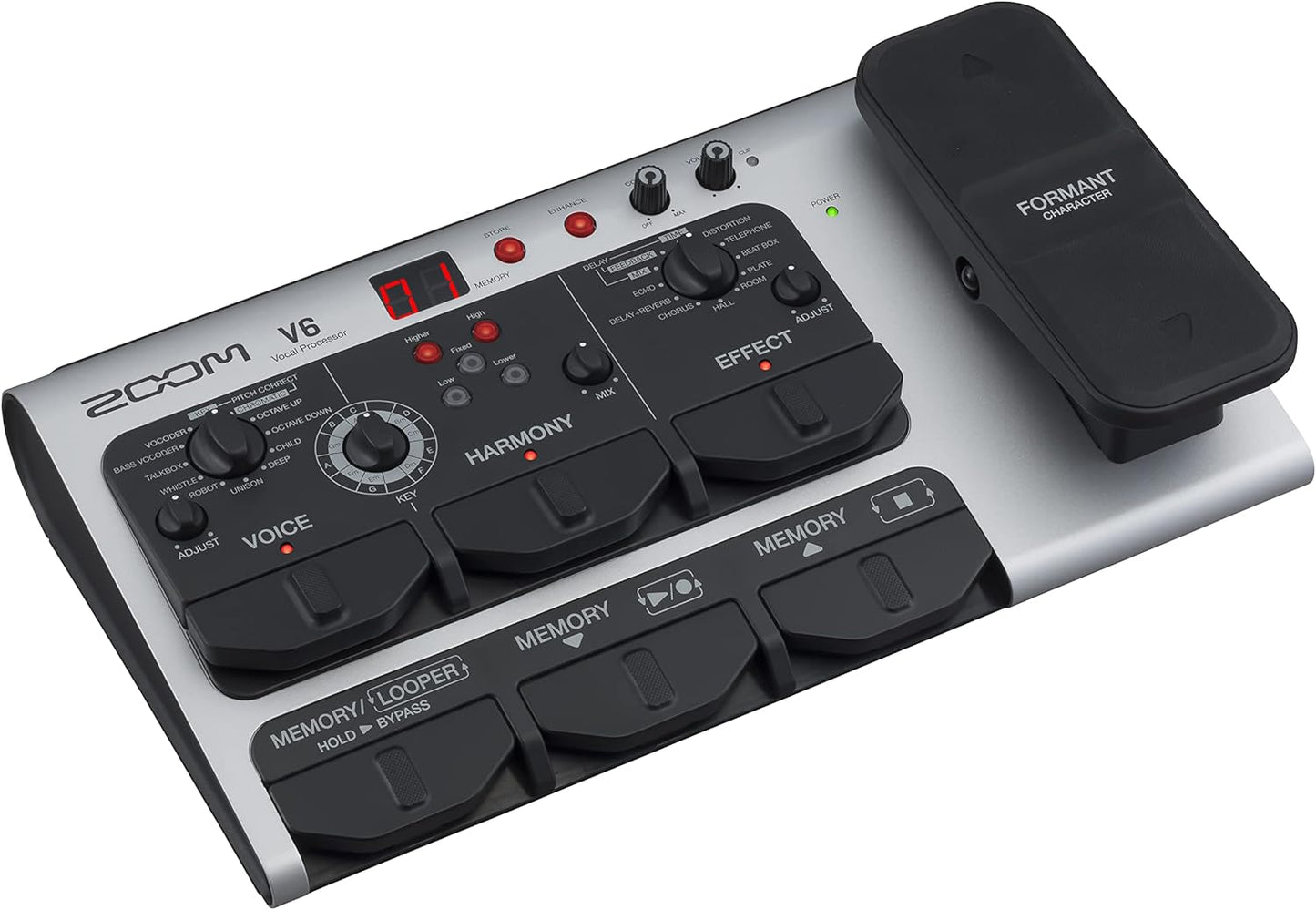 Zoom V6-SP Vocal Effects Processor Pedal