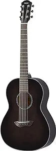 Yamaha CSF1M TBL Parlor Acoustic Guitar Translucent Black — main product image