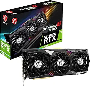 MSI GeForce RTX 3080 GAMING Z TRIO 12G LHR Graphics — main product image