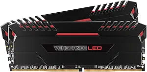 Corsair CMU32GX4M2C3000C16R 32GB Vengeance LED DDR4 3000MHz Red — main product image