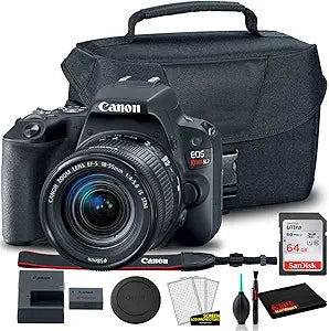 Canon EOS Rebel SL2 DSLR Camera - 18-55mm Lens Kit (Renewed)