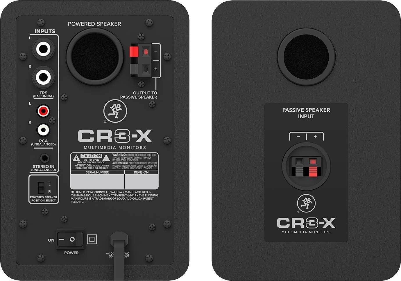 Mackie CR3-X 3-Inch Studio Monitor Bundle
