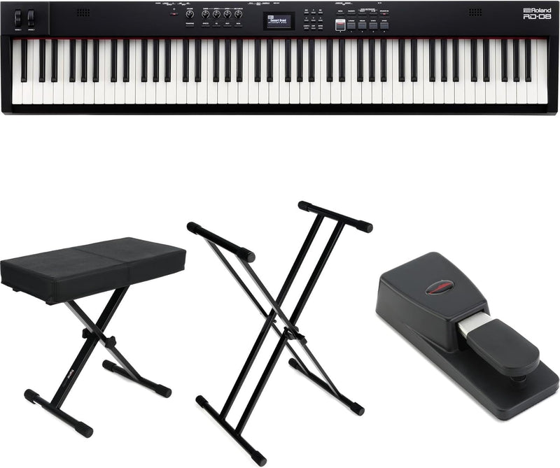 Roland RD-08 88-key Digital Stage Piano Bundle — main product image