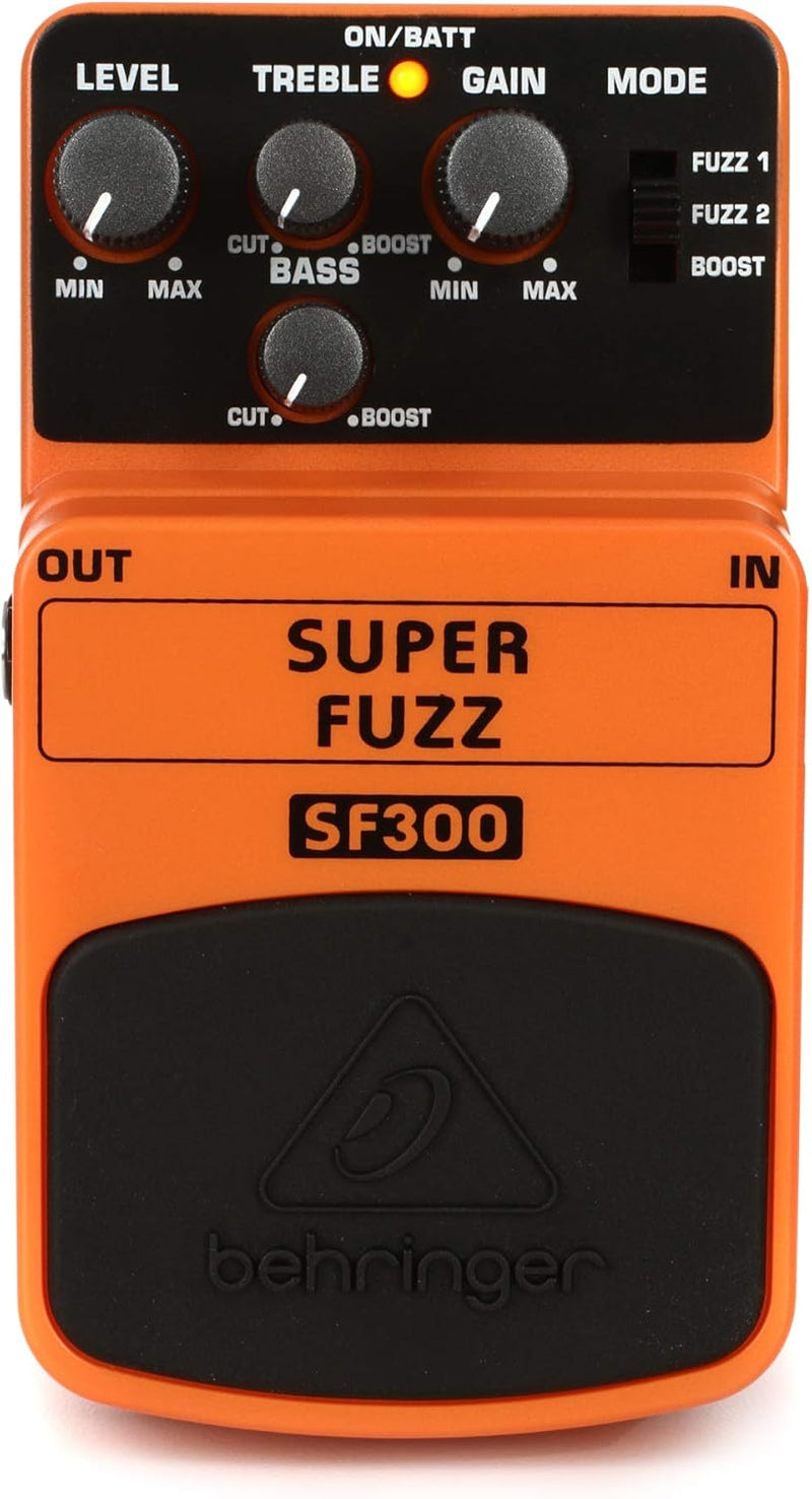 Behringer SF300 Super Fuzz Distortion Pedal — main product image
