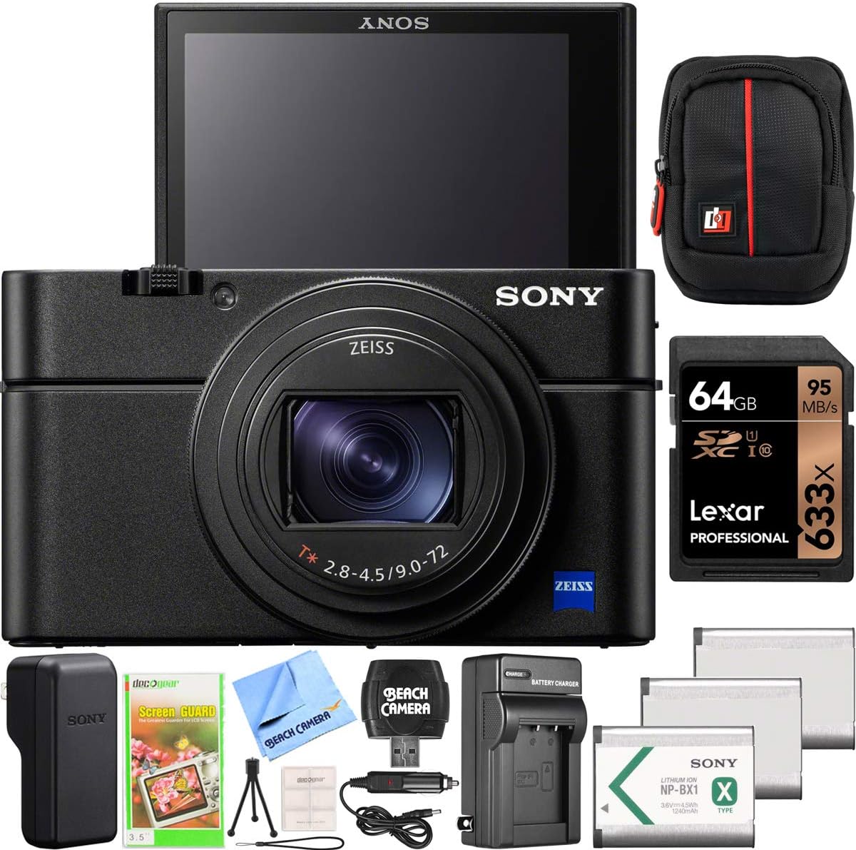 Sony E11SNDSCRX100M7 Cyber-Shot RX100 VII Camera Bundle