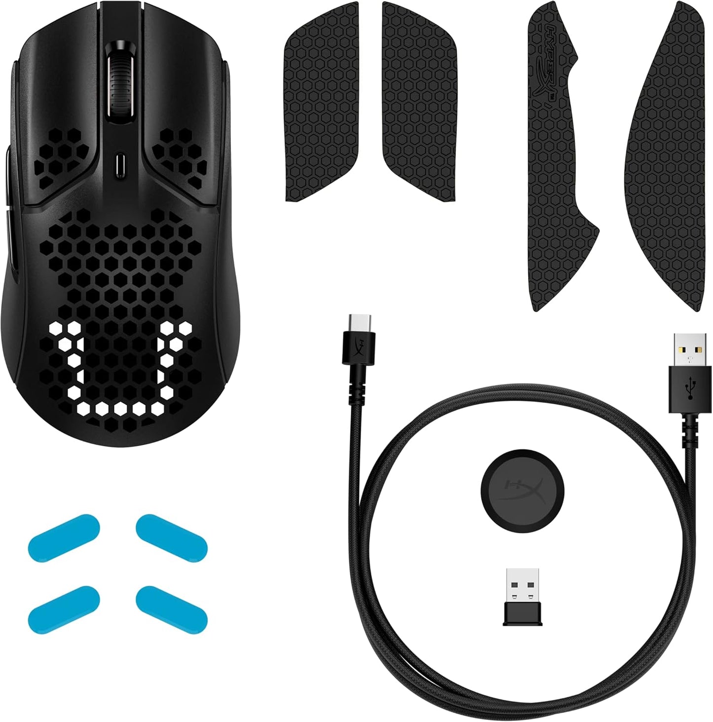 HyperX 4P5D7AA Pulsefire Haste Wireless Gaming Mouse (Renewed)