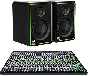 Mackie CR3-X Bundle Studio Monitor Pair & ProFX30v3 Mixer