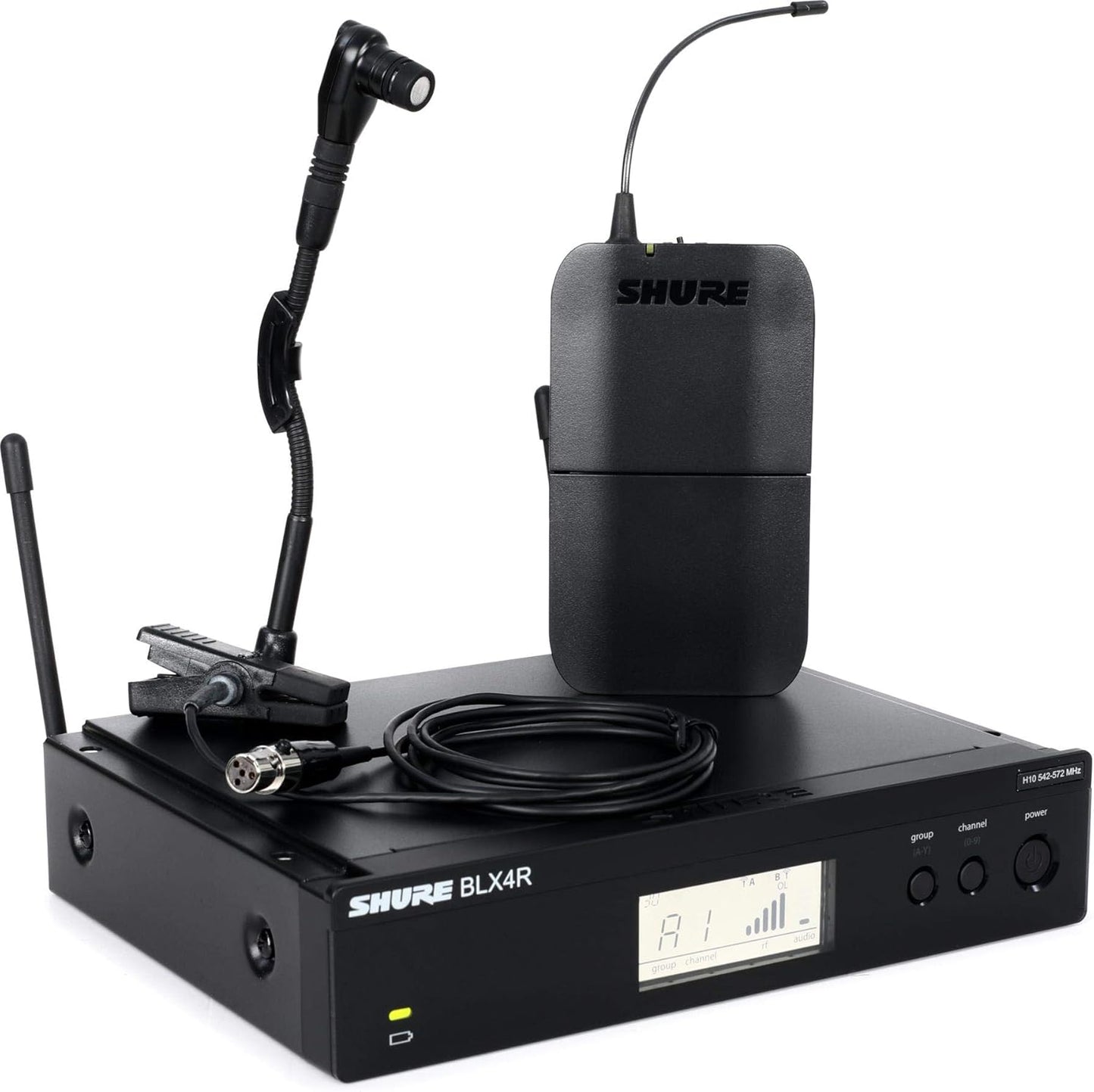 Shure BLX14R/B98-H10 Wireless Instrument Microphone System