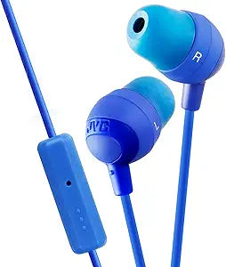 JVC HAFR37A Marshmallow In-Ear Headphones with Microphone