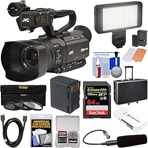 JVC K-103004-02 GY-HM180U 4K Camcorder Kit