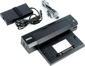 Dell PR02X Y72NH E-Port Plus USB 3.0 Docking Station (Renewed)