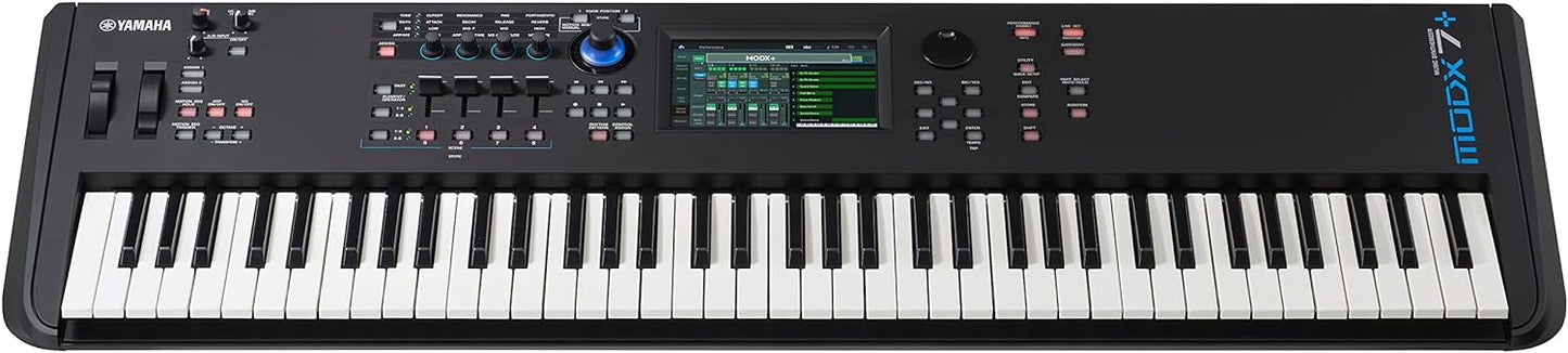 Yamaha MODX7+ 76-Key Synthesizer Workstation Black