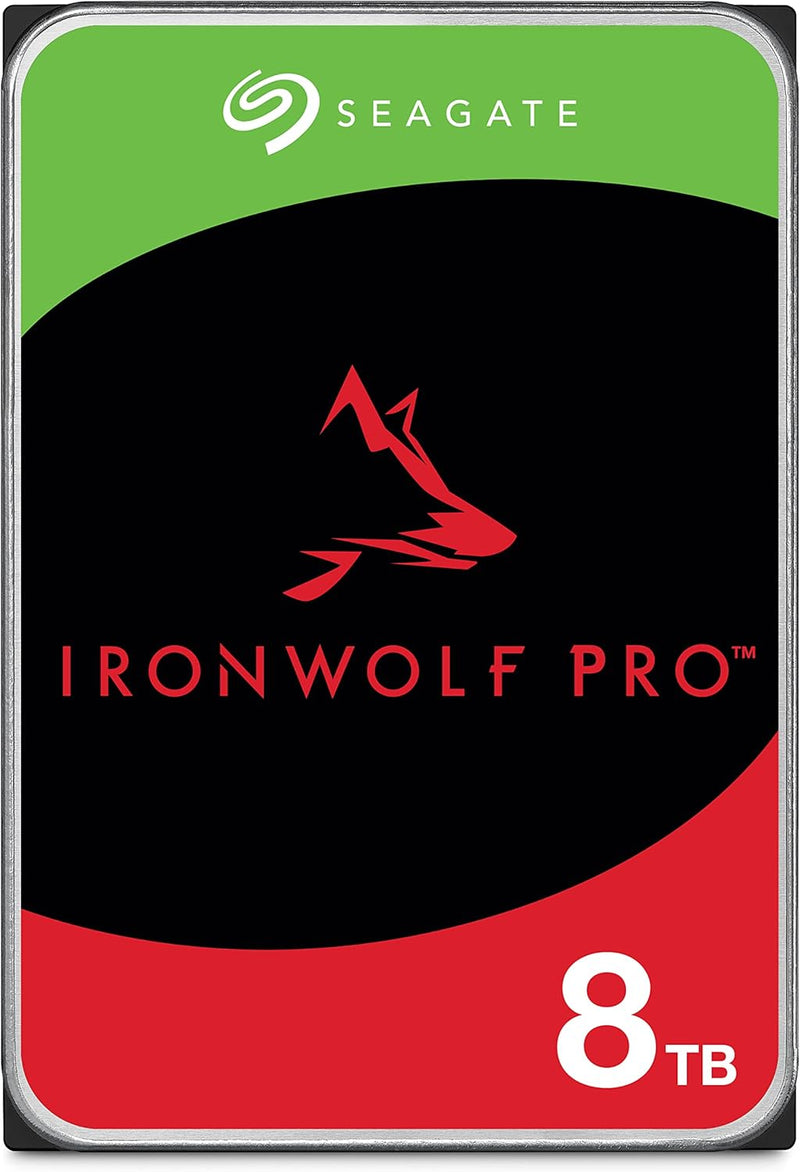 Seagate ST8000NT001 8TB IronWolf Pro NAS HDD — main product image