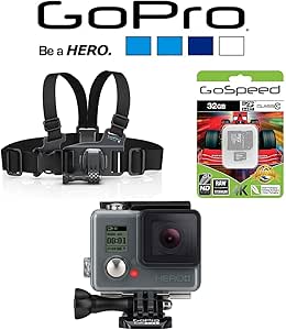 GoPro HERO+ LCD Junior Chest Mount Bundle Actioncam