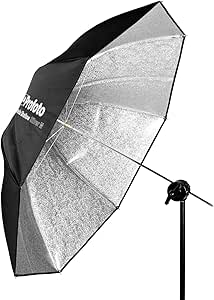 Profoto 100975 Umbrella Shallow Silver M (105cm/41")
