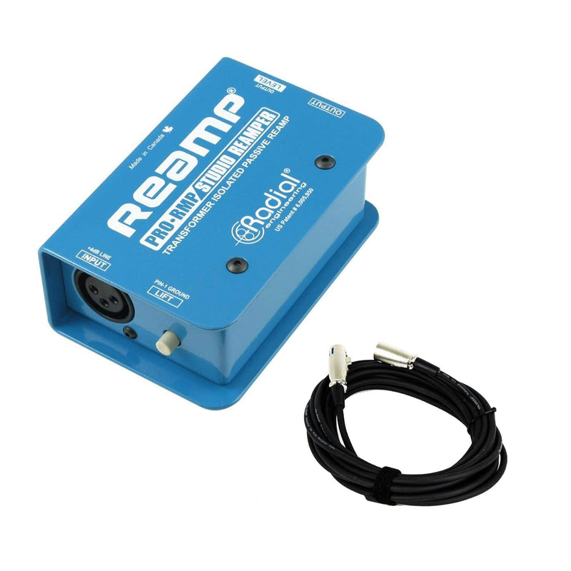 Radial Engineering PRO RMP Reamper XLR Bundle — main product image