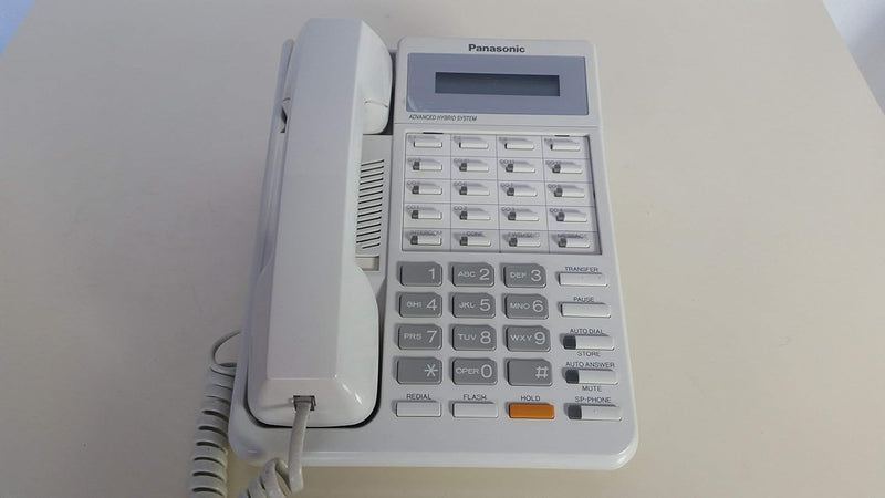 Panasonic KX-T7030-W 12-Button Display Speakerphone - White — main product image