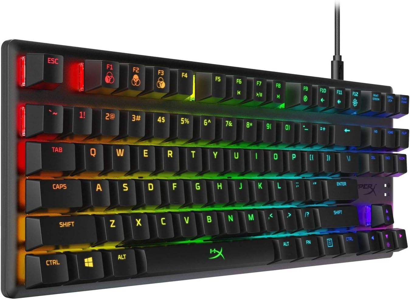 HyperX HX-KB7RDX-NO Alloy Origins Core RGB Gaming Keyboard