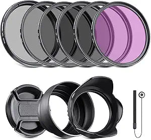 Neewer 10088178 52mm Filter Lens Accessories Kit