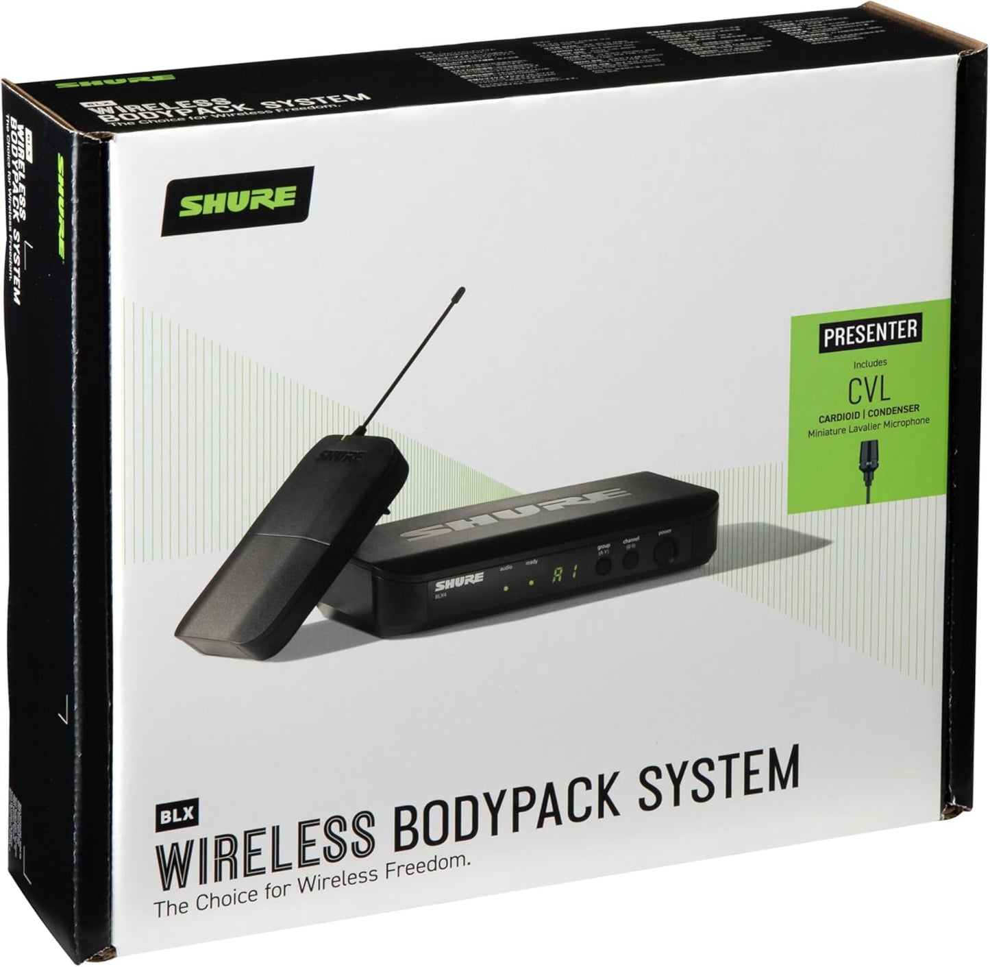 Shure BLX14/CVL - Wireless Lavalier Microphone System - J11 Band