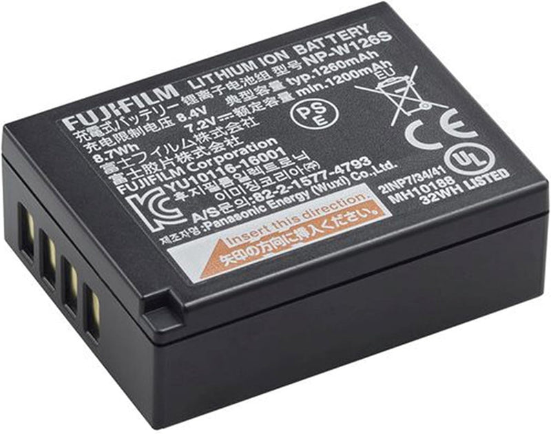 Fujifilm NP-W126S Li-Ion Rechargeable Battery - Camera Power — main product image