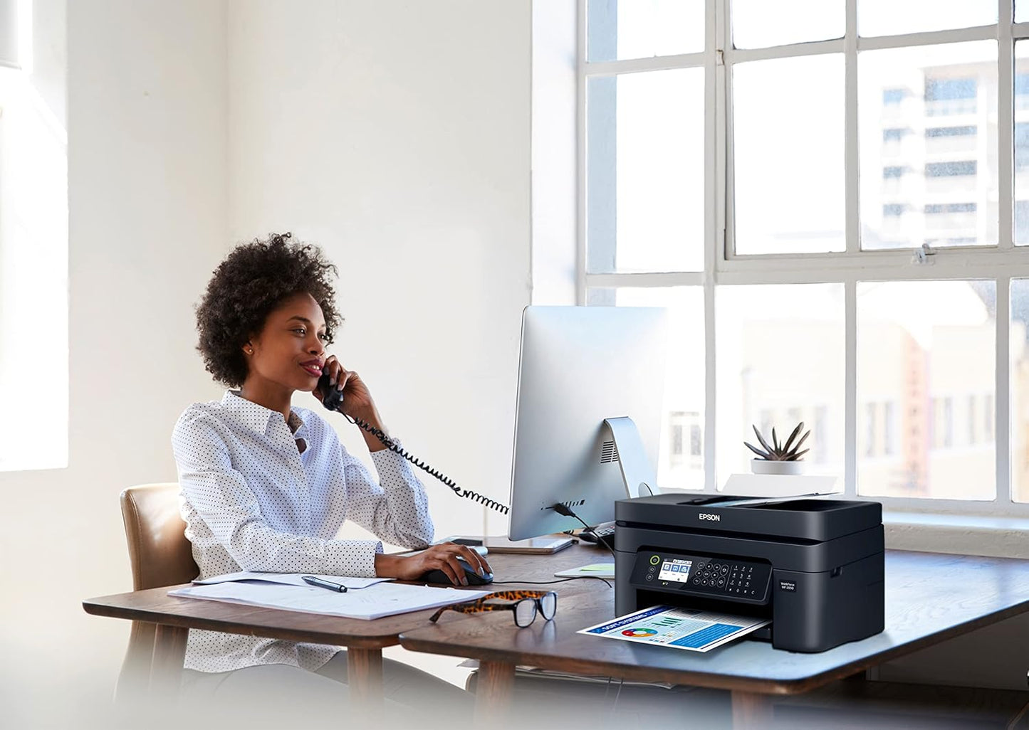 Epson C11CG31201 Workforce WF-2850 Wireless All-in-One Printer