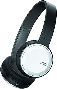 JVC HAS190BTW Wireless Bluetooth On-Ear Headphones White