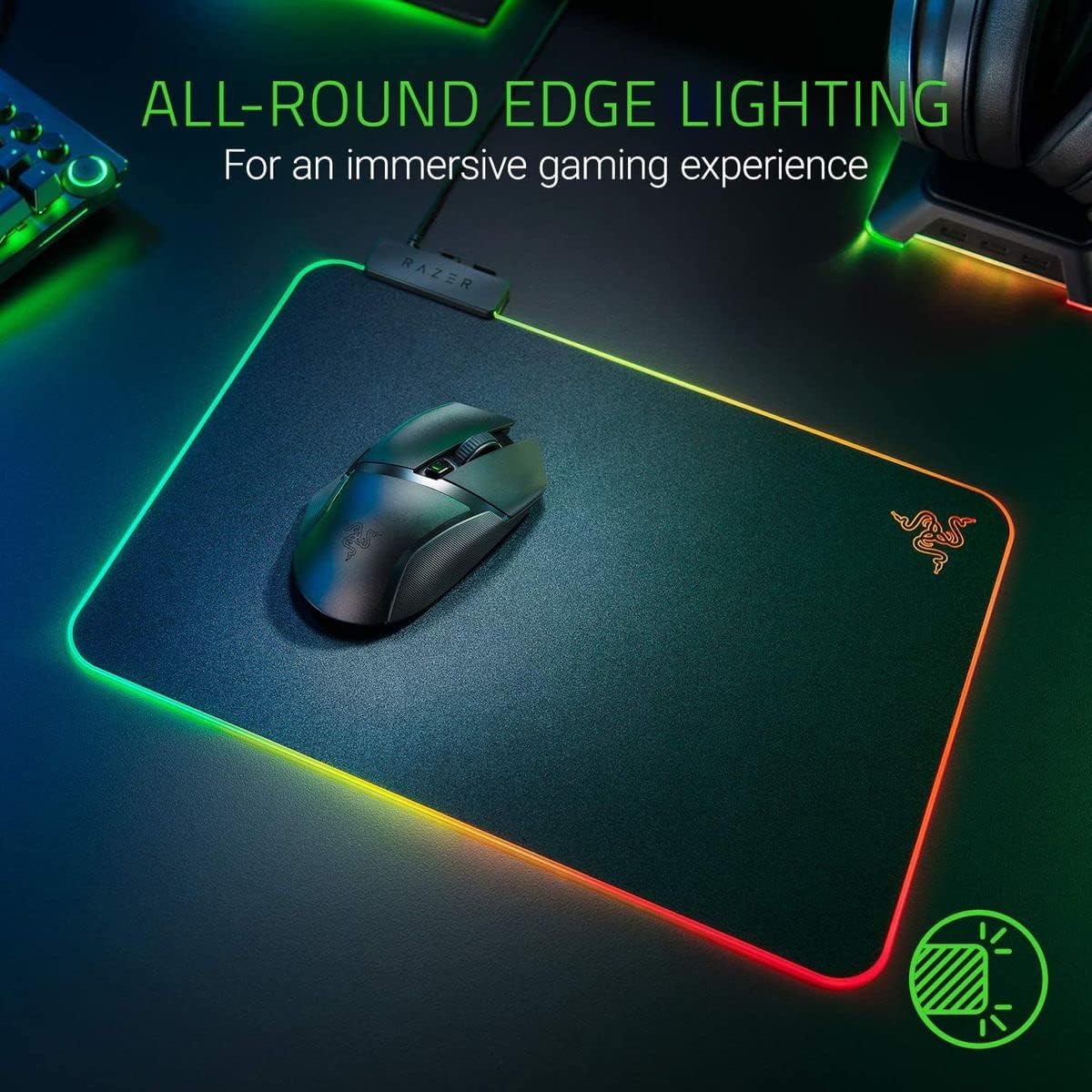 Razer RZ02-03020100-R3U1 Firefly V2 RGB Mouse Pad