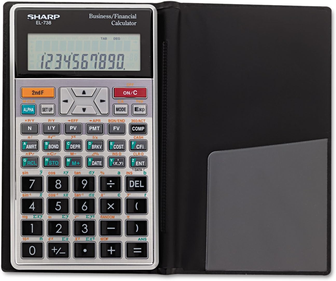Sharp EL738FB Financial Calculator 10-Digit LCD