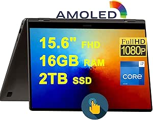 Samsung Galaxy Book3 360 2-in-1 Laptop i7 16GB 2TB SSD Touchscreen