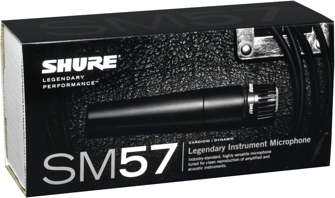 Shure SM57LC Instrument/Vocal Microphone Bundle