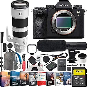 Sony E40SNILCE9M2BX7 a9 II Camera 200-600mm Lens Bundle