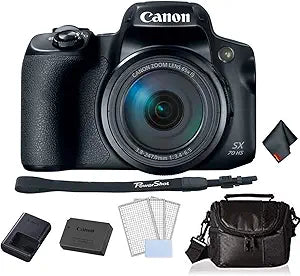 Canon 3071C001 PowerShot SX70 HS Digital Camera Bundle