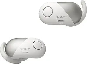 Sony WFSP700N/W Wireless Noise-Canceling Splash-Proof Earbuds White