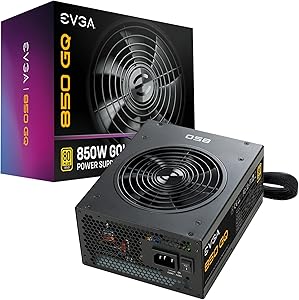 EVGA 210-GQ-0850-V1 850 GQ 850W 80+ Gold Semi Modular PSU